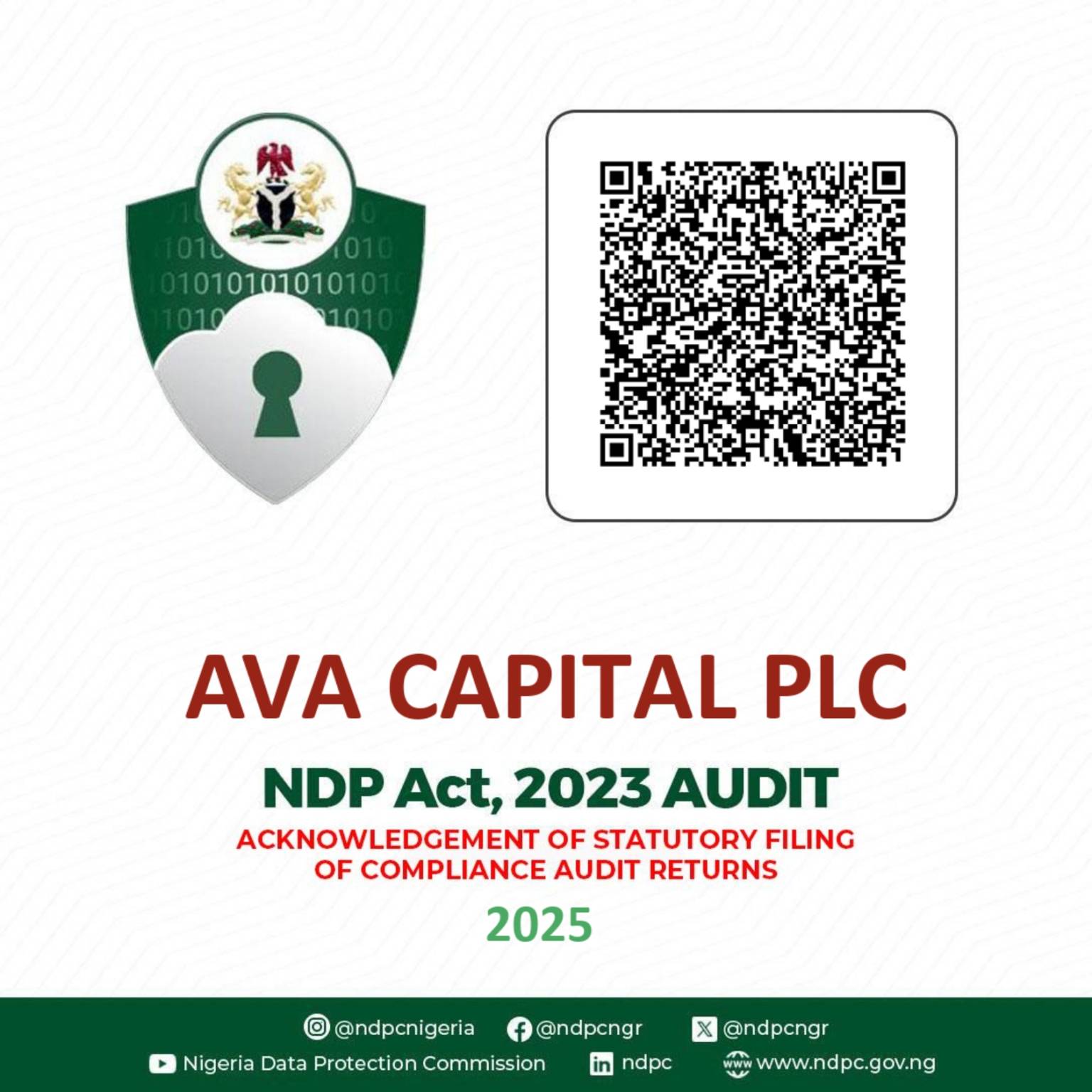 AVA Capital PLC
