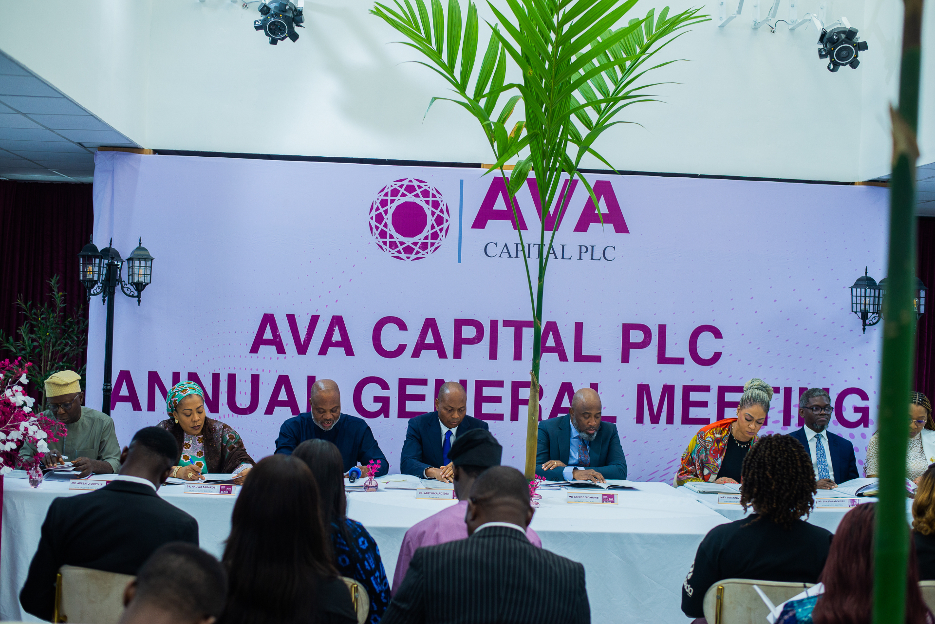 Annual General Meeting - Board in session
